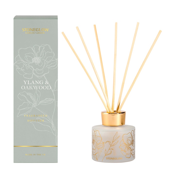 Stoneglow Day Flower Ylang & Oakwood Reed Diffuser