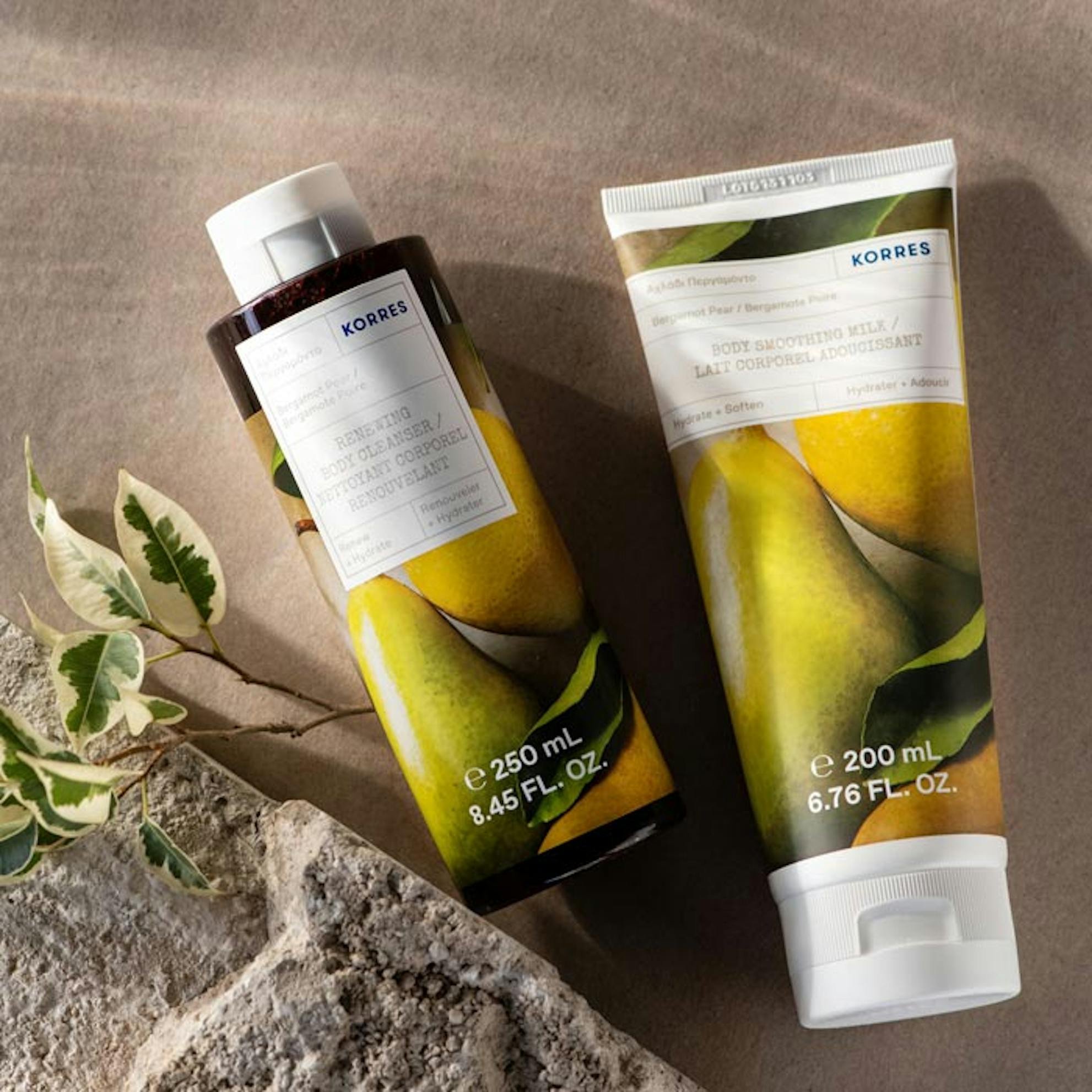 Korres Bergamot Pear Renewing Body Cleanser 250ml The Fragrance Shop