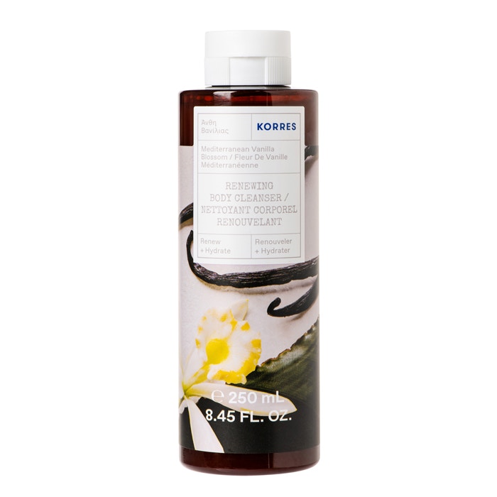 Photos - Cream / Lotion Korres Mediterranean Vanilla Blossom Renewing Body Cleanser 250ml 