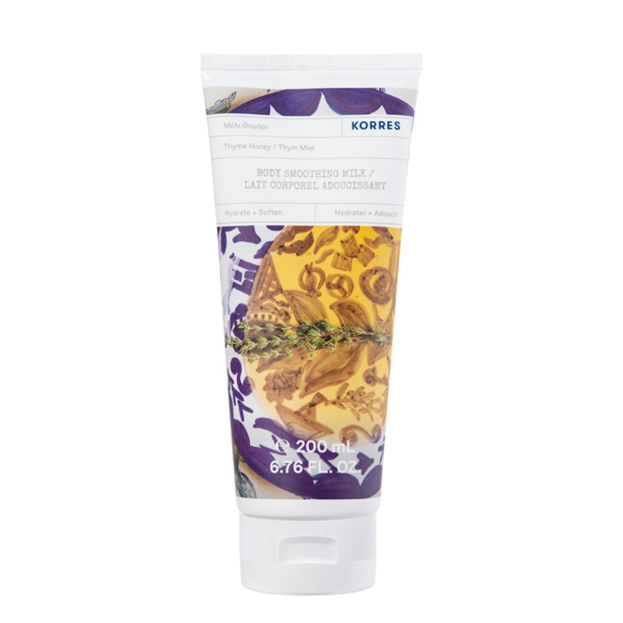 Korres Thyme Honey Body Milk 200ml The Fragrance Shop