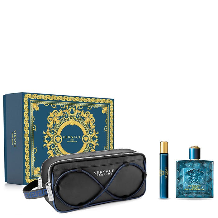 Versace Eros Eau De Parfum 100ml Gift Set | The Fragrance Shop