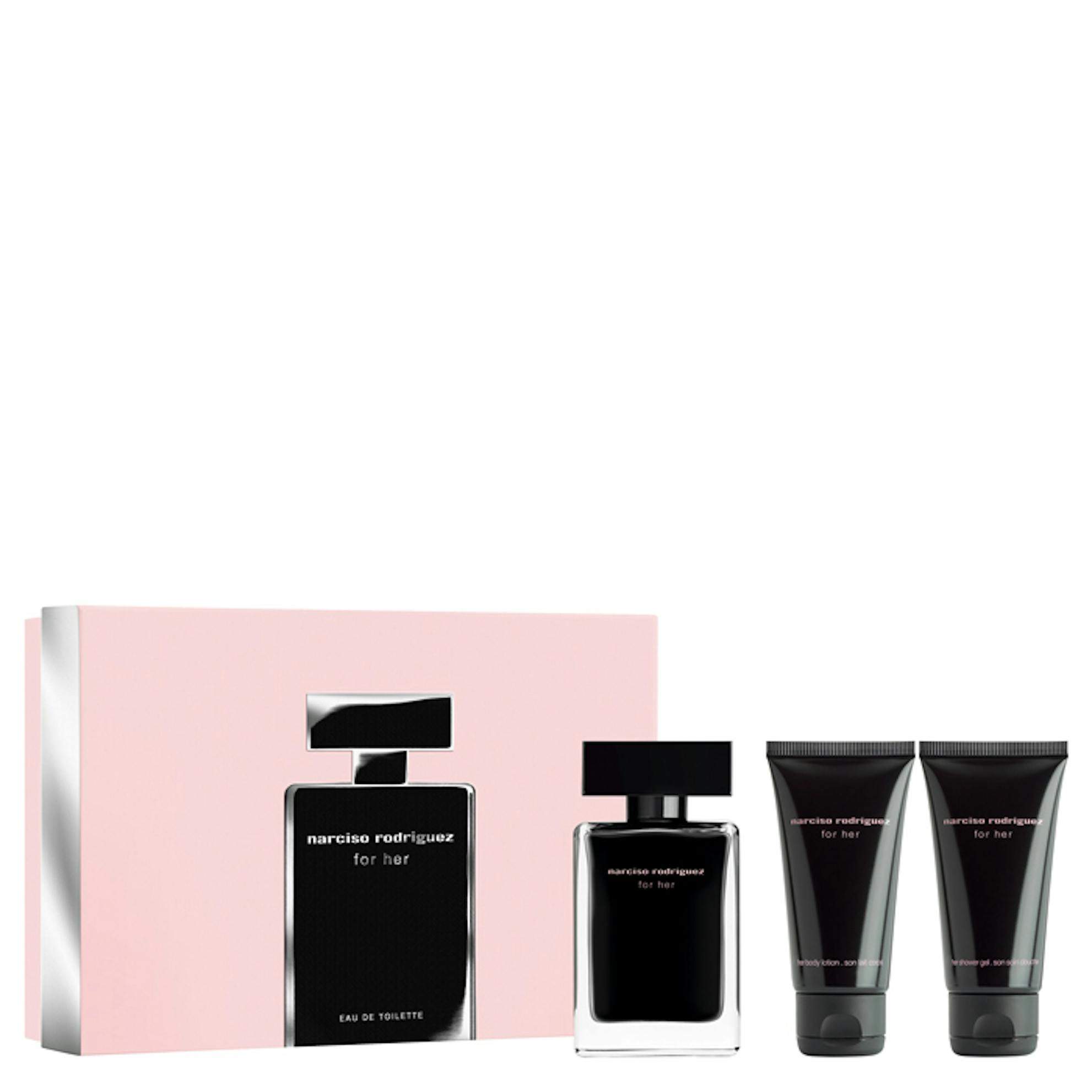 Narciso Rodriguez for her Eau Gift Toilette 50ml Christmas The Shop Set | Fragrance de