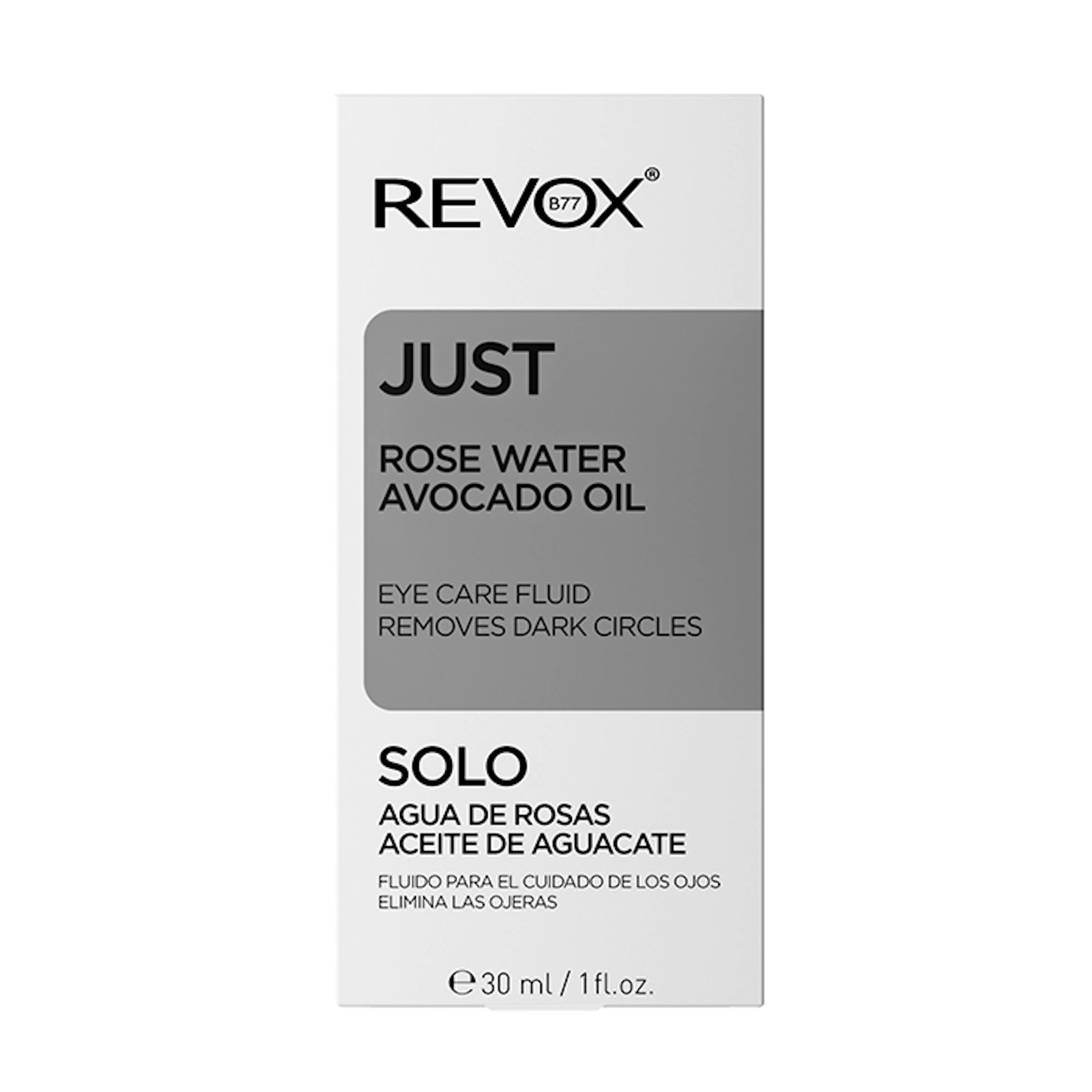 Revox B77 Just Rosewater Avocado Oil Eye Care 30ml The Fragrance Shop