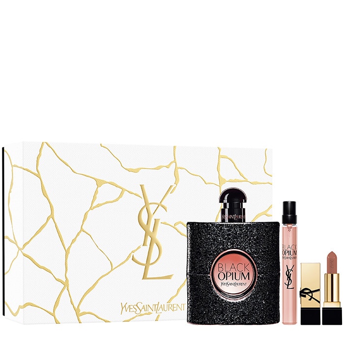 Yves Saint Laurent Black Opium Deluxe Eau De Parfum 90ml Gift Set