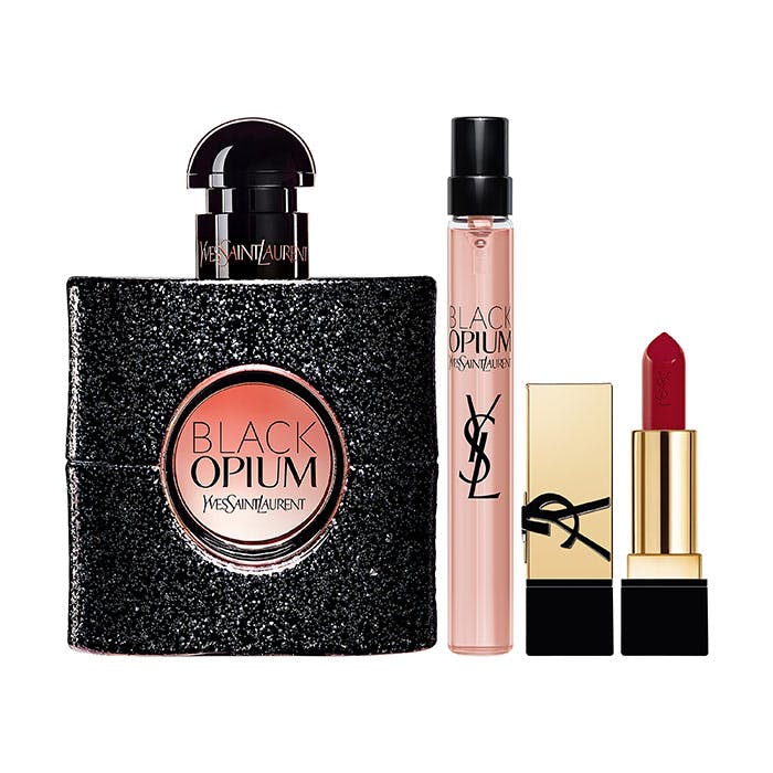 Black opium gift set best sale shower gel