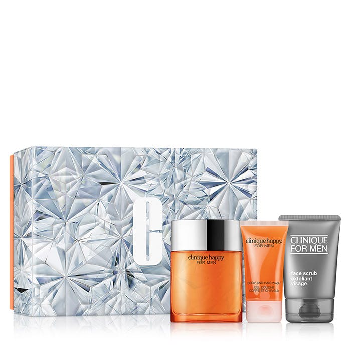 Clinique Happy For Men Eau De Parfum 100ml Christmas Gift Set