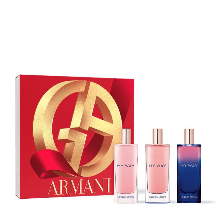 Giorgio armani miniature clearance female fragrance gift set