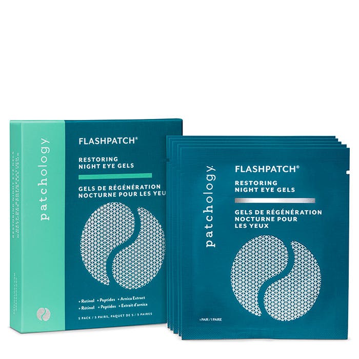 Patchology Patchology Flash Patch Restoring Night Eye Gels (5-pack)
