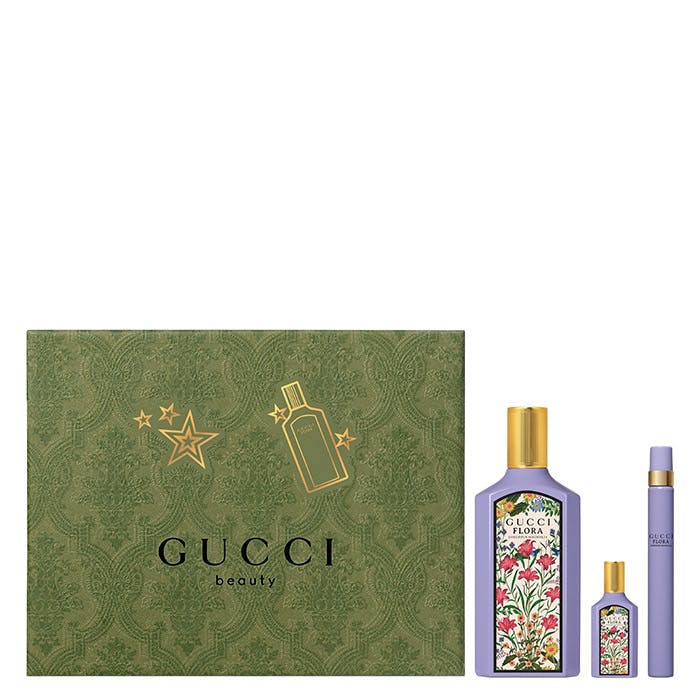 Gucci Flora Gorgeous Magnolia Eau De Parfum 100ml Gift Set