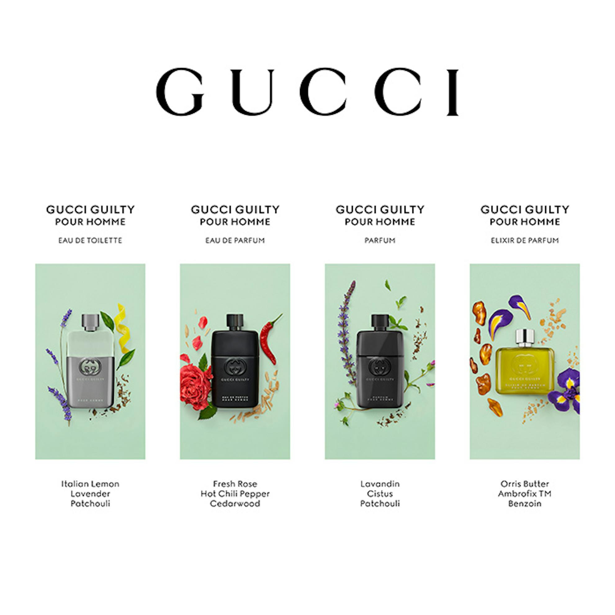 Gucci Gucci Guilty Elixir / Gucci Elixir de Parfum Spray Vial 0.05 oz (1.5  ml) (W) 3616304175961 - Fragrances & Beauty, Guilty Elixir De Parfum -  Jomashop