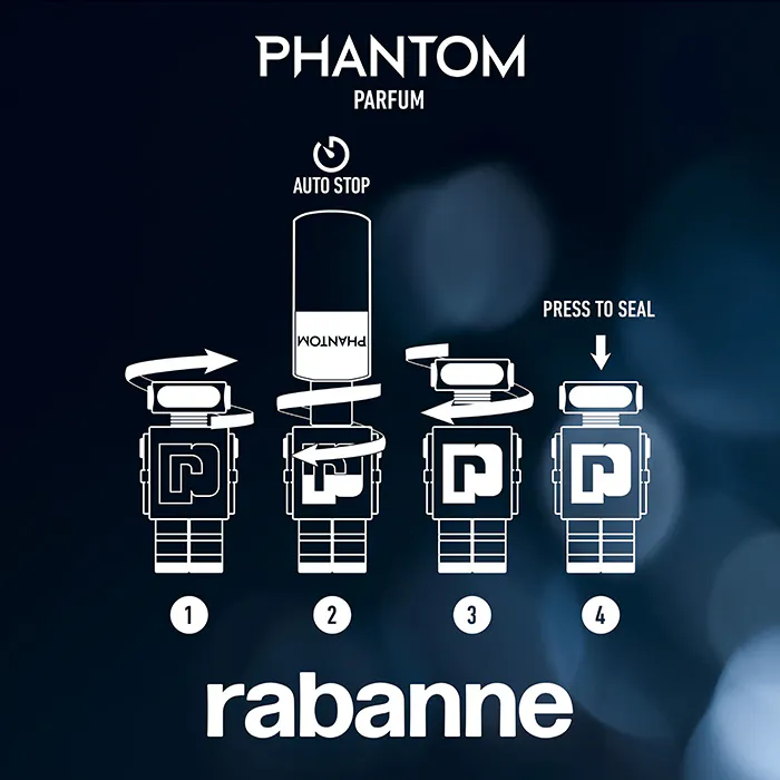 Rabanne Phantom Parfum 200ml Refill