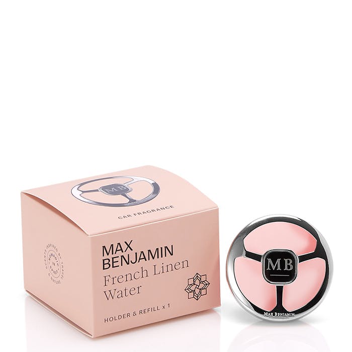 Max Benjamin French Linen Water Car Fragrance Dispenser