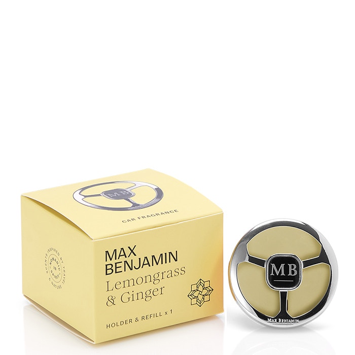 Max Benjamin Lemongrass & Ginger Car Fragrance Dispenser
