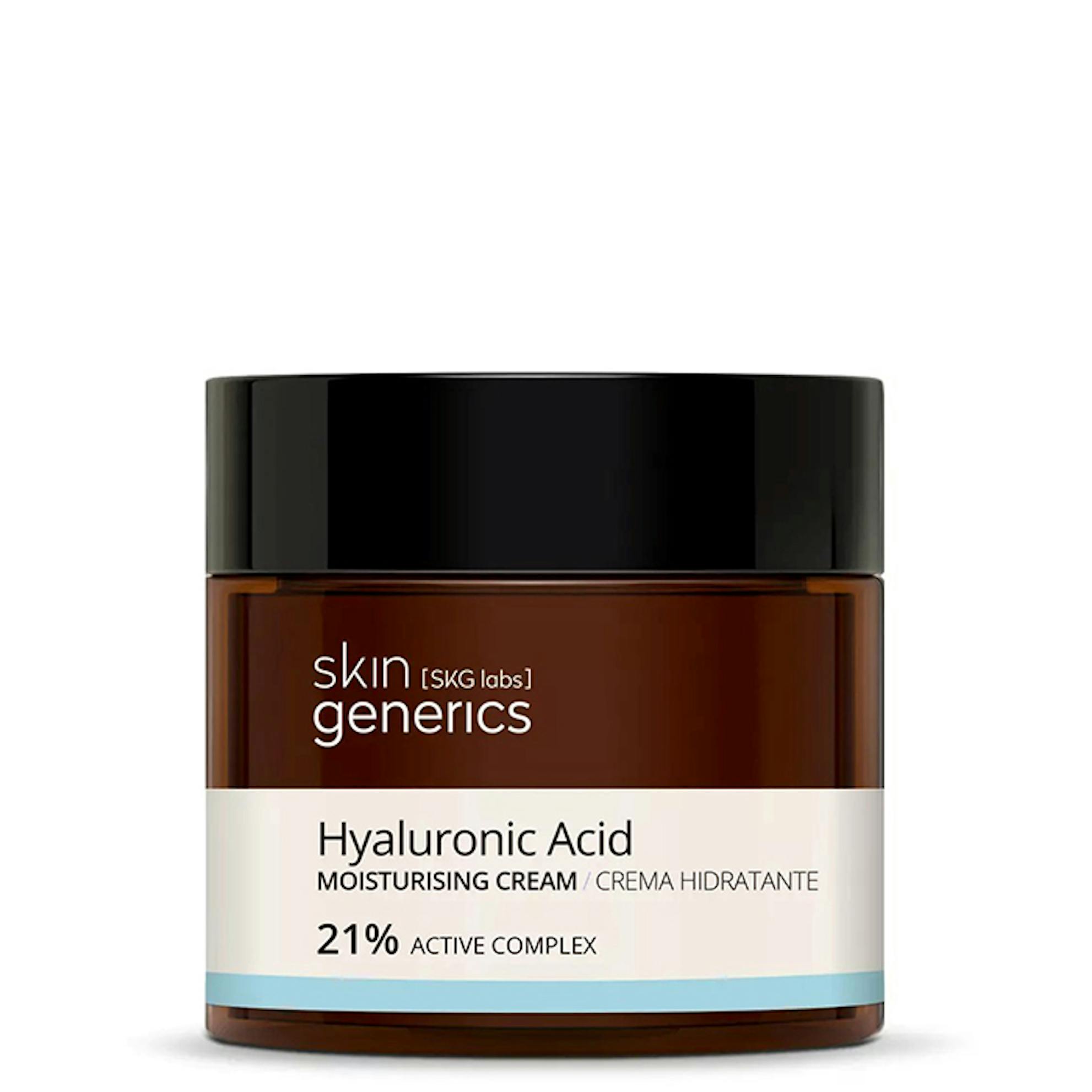 Skin Generics Moisturising cream 21 Hyaluronic Acid 225ml The