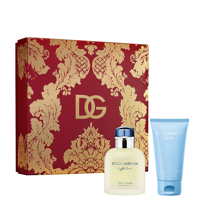Dolce & Gabbana Light Blue Pour Homme Eau De Toilette 75ml Gift Set