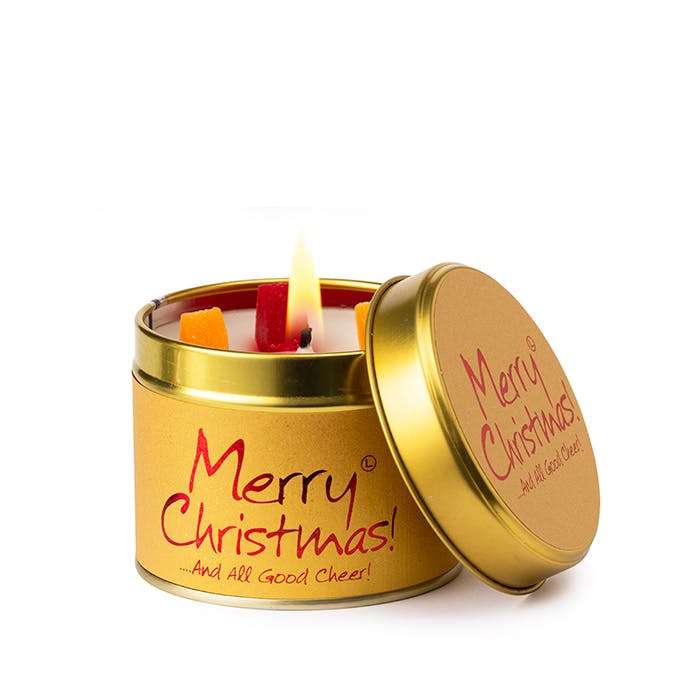 Lily Flame Merry Christmas Candle 230g