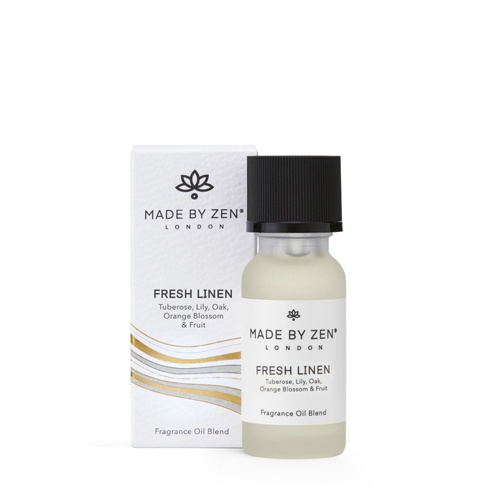 Made By Zen Signature Collection Fresh Linen Signature Fragrance Oil 15ml