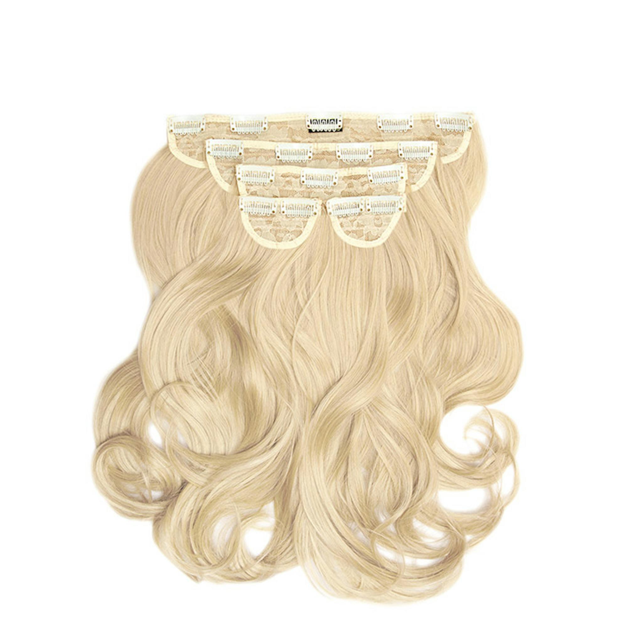 Thick 20 1 Piece Curly Clip In Hair Extensions - Lullabellz