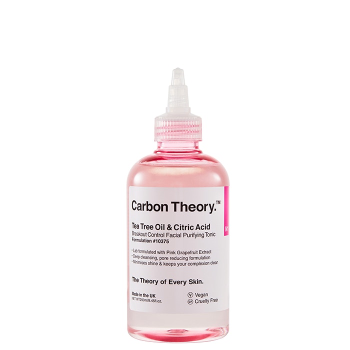 Carbon Theory Carbon Theory Tea Tree Oil & Citric Acid Breakout Control Facial Purifying Tonic