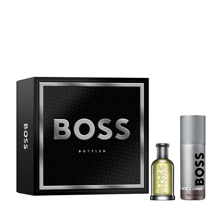 HUGO BOSS Boss Bottled Eau De Toilette 50ml Gift Set