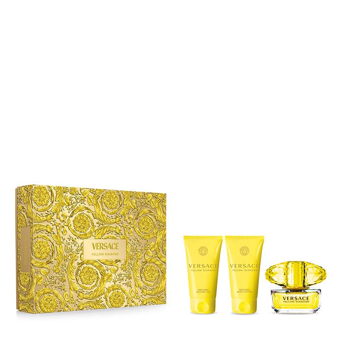 Versace YELLOW DIAMOND Eau De Toilette 50ml Gift Set