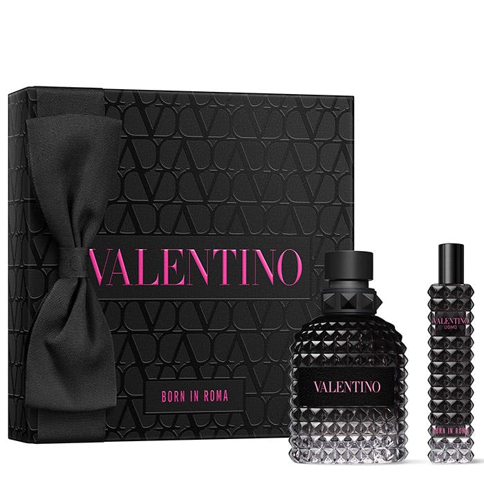 Valentino BORN IN ROMA UOMO Eau De Toilette 50ml Gift Set