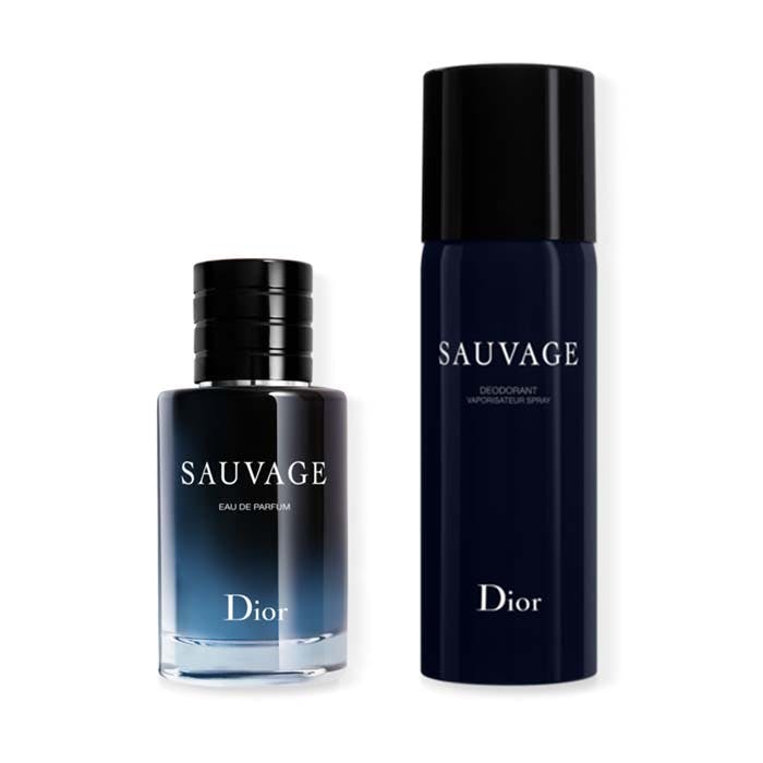 Dior Sauvage Duo - 60ml Eau De Parfum And Deodorant Spray Dior Sauvage Duo - 60ml Eau De Parfum And Deodorant Spray