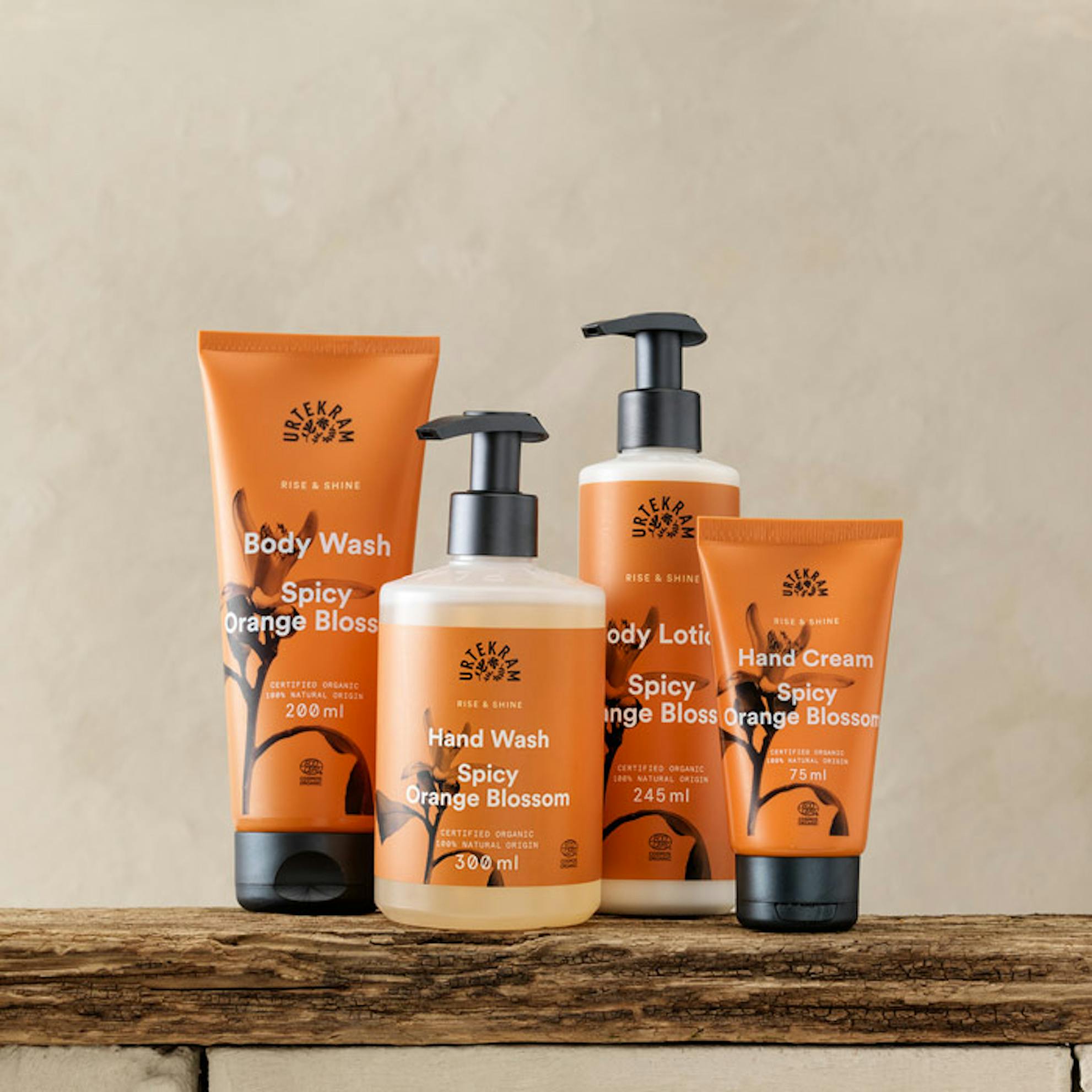 Urtekram Uretkram Rise & Shine orange blossom body wash 200ml The
